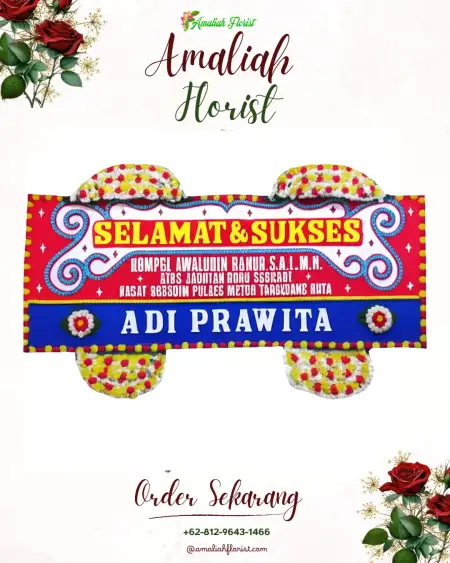 Papan Bunga Ucapan Selamat Simarito
