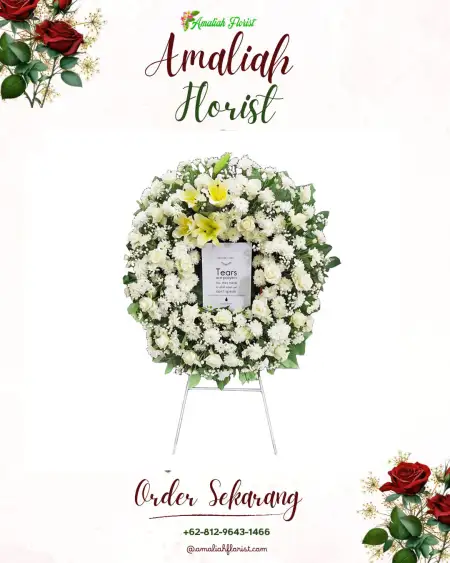 Krans Bunga Duka Simarito