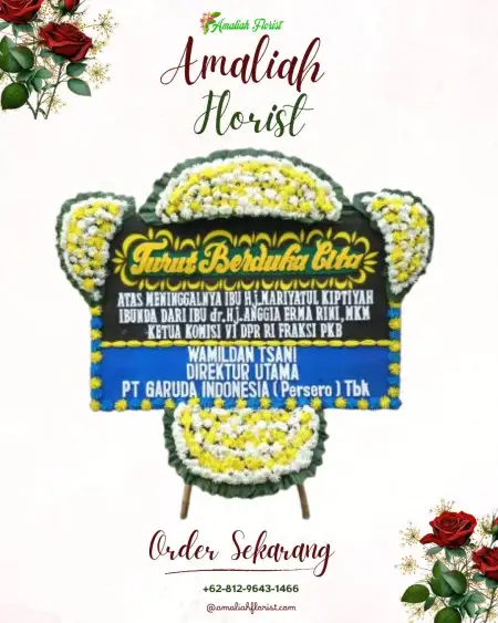 Papan Bunga Duka Simarito